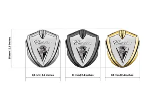 Cadillac Emblem Metall Abzeichen Limitiert Edition Premium Look